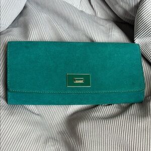 Banana Republic Teal Clutch